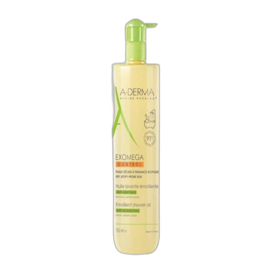 【A-DERMA】Huile de Nettoyage Émolliente Exomega Control Anti-Grattage 750 mL <25.4 fl oz>