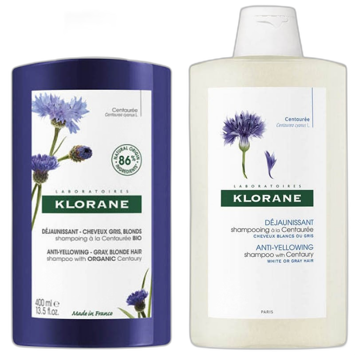 【Klorane】Shampoing Centaury 400 mL <13.5 fl oz>