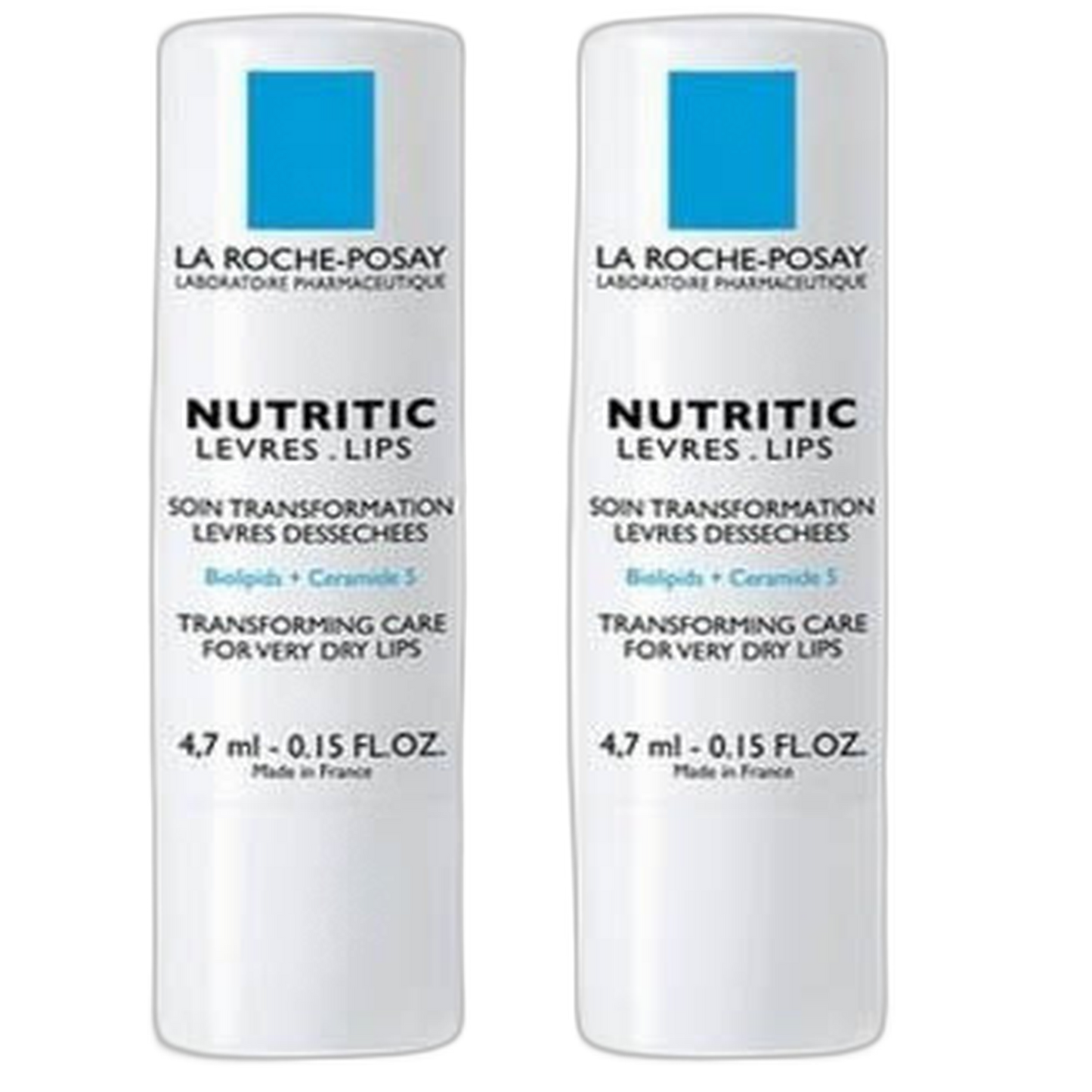 【La Roche-Posay】Nutritic Lèvres 4,7 mL <0,16 fl oz> Ensemble de 2 pièces
