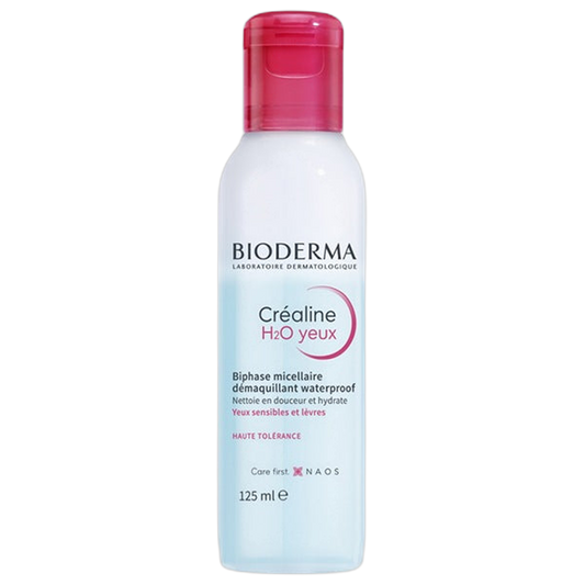 【BIODERMA】CREALINE H2O YEUX BIPHASE MICELLAIRE 125ml <4.23 fl oz>