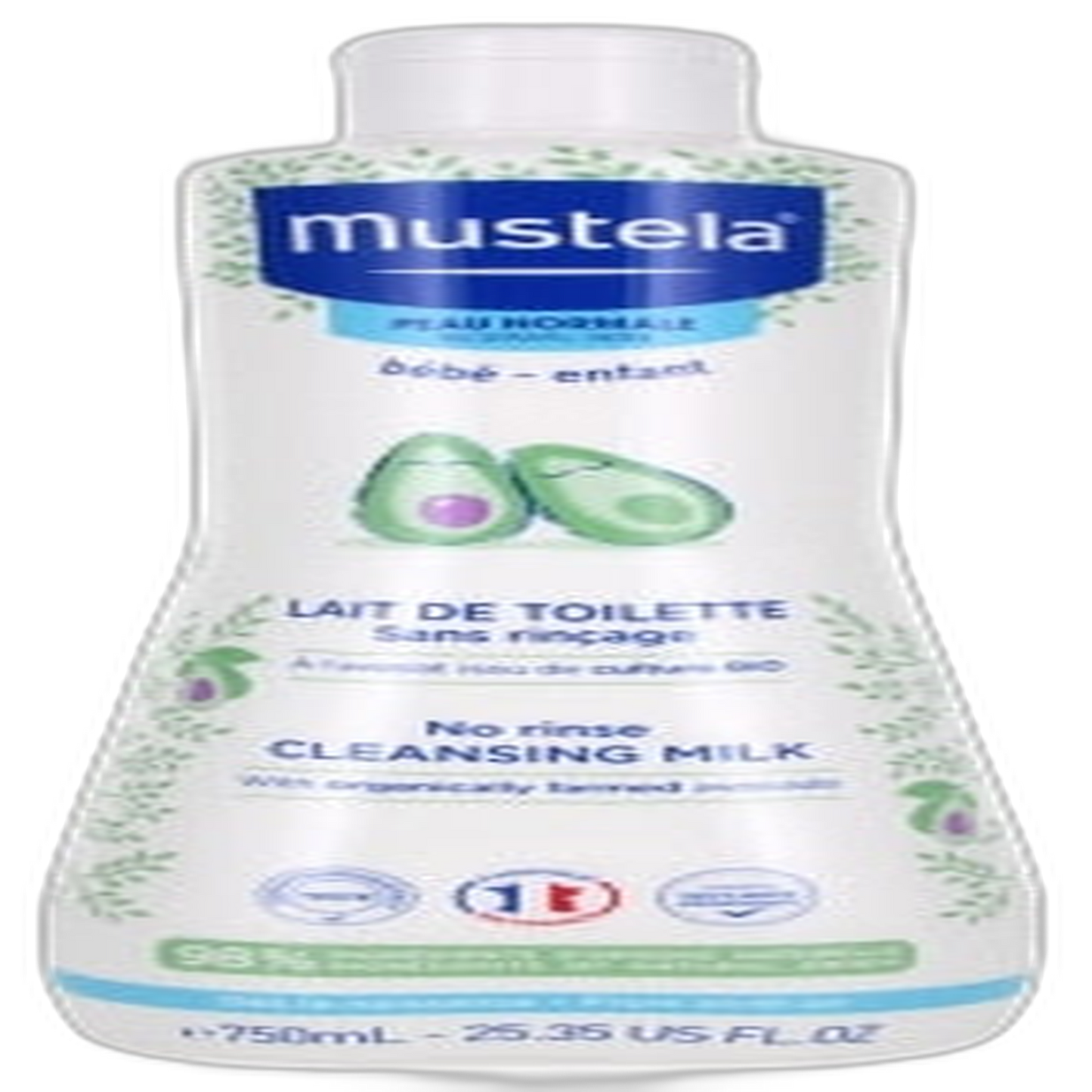 【Mustela】Lait de Toilette 750 mL <25.4 fl oz>