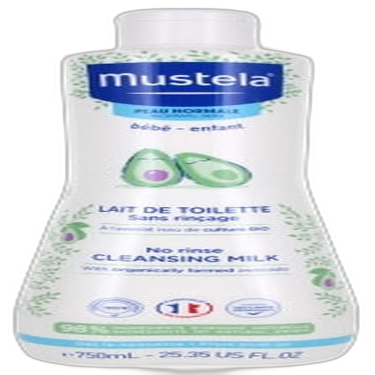 【Mustela】Lait de Toilette 750 mL <25.4 fl oz>