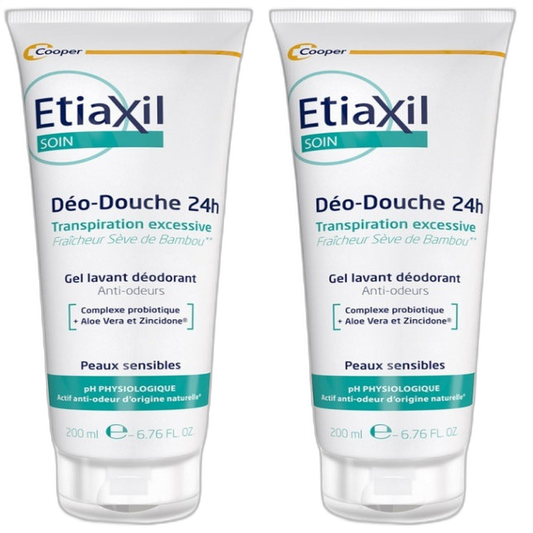 【Etiaxil】24H Deo-Shower Care 200 mL <6.8 fl oz> 2pc set