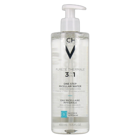 【Vichy】Eau Micellaire Minérale 3 En 1 Pureté Thermale 400 mL <13.53 fl oz>
