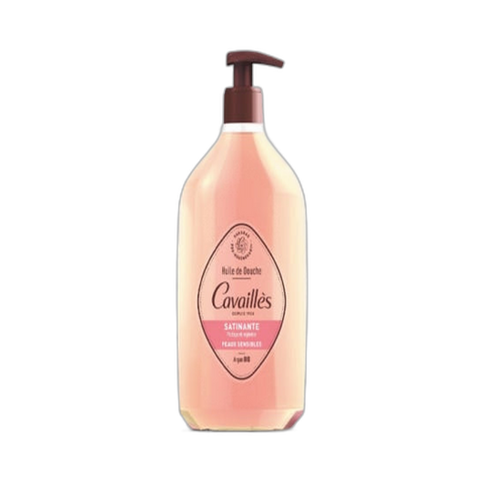 【Rogé Cavaillès】Satiny Shower Oil Argan And Rose 750 mL <25.4 fl oz>