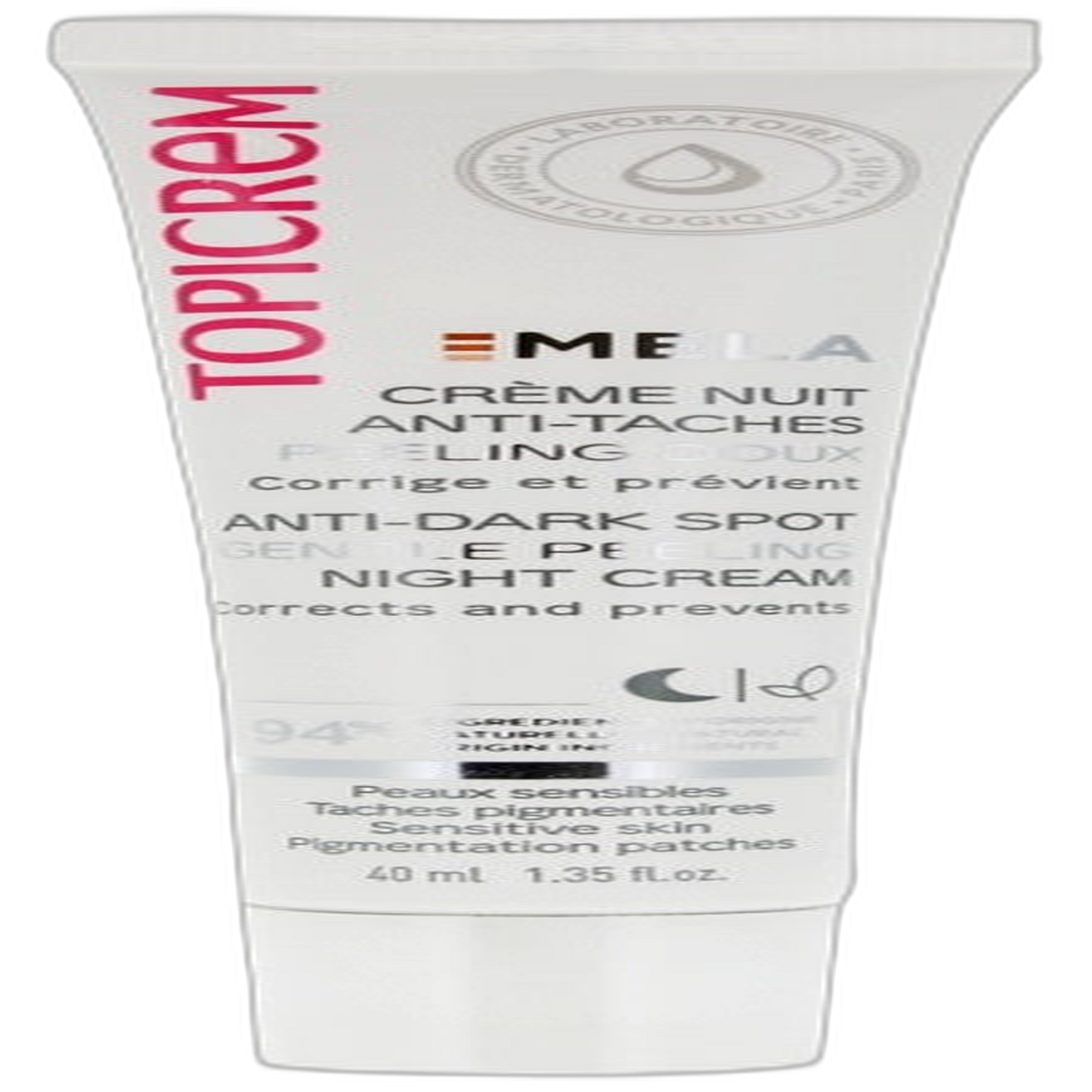 【Topicrem】MELA 안티 다크 스팟 나이트 크림 40 mL <1.4 fl oz>