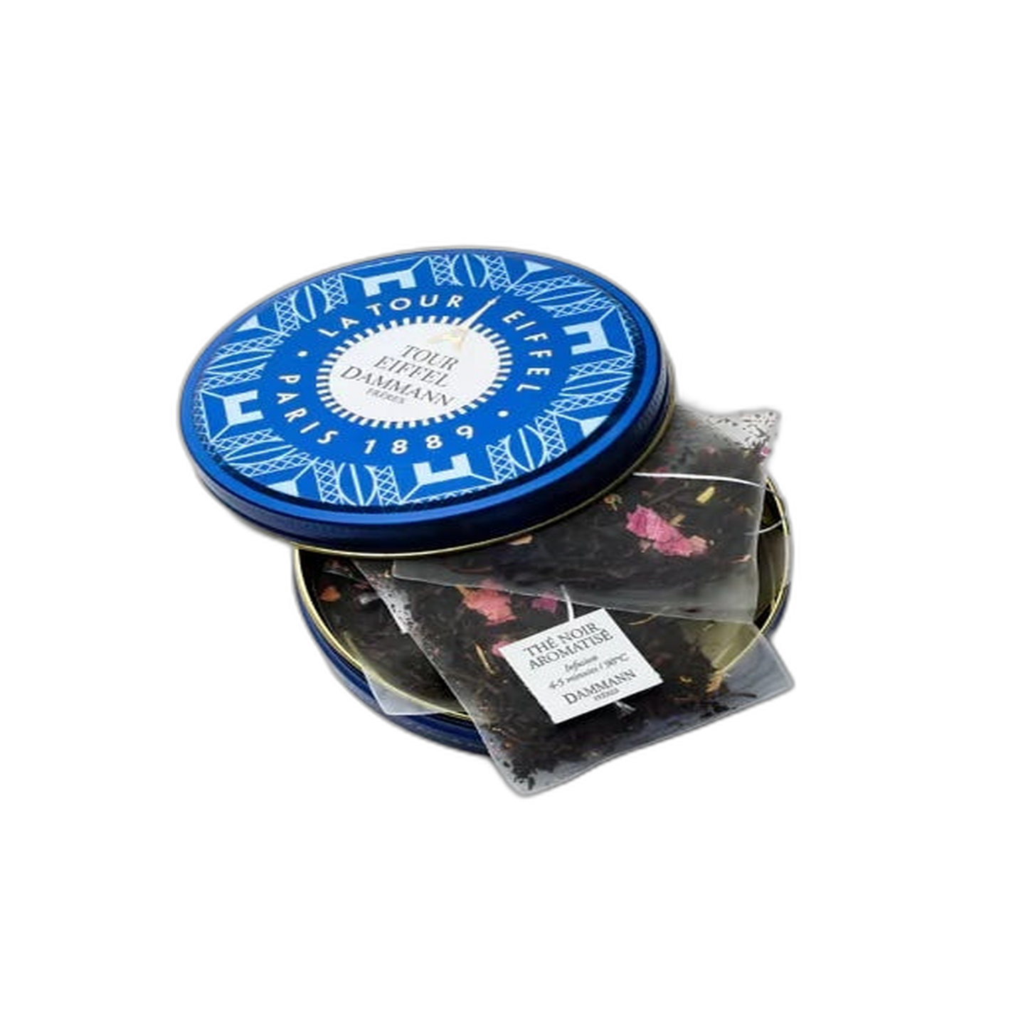 【Dammann Frères】“La Tour Eiffel” -Candy Box- 6 Sachets of Flavored Infusions (Limited Edition)