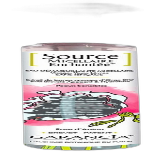 【Garancia】Eau Micellaire Enchantée Bouteille Rose 100 mL <3.4 fl oz>