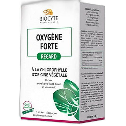 【BIOCYTE】Soin des Yeux Oxygene Forte 15 Sticks
