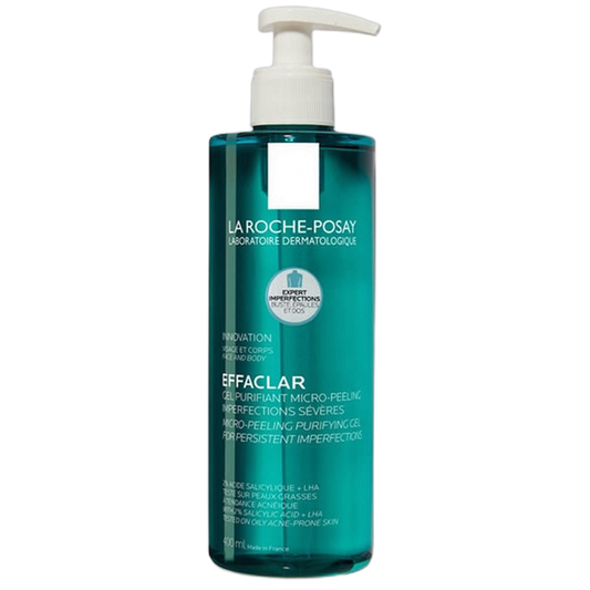 【LA ROCHE POSAY】EFFACLAR GEL PURIFIANT MICRO-PEELING 400ml <13.53 fl oz>