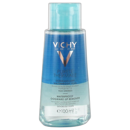 【Vichy】Démaquillant Waterproof pour Yeux Pureté Thermale 100 mL <3.4 fl oz>