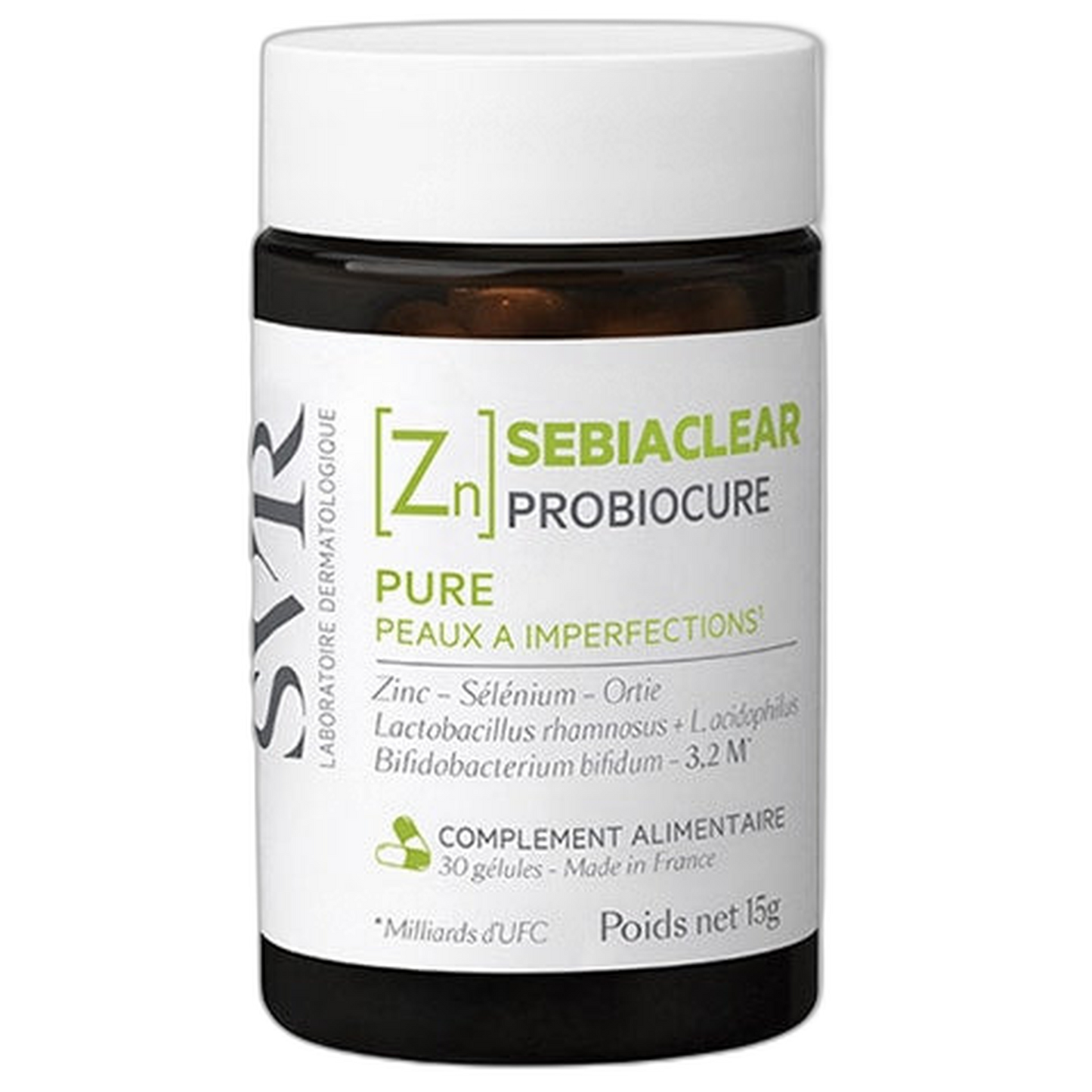 【SVR】Sebiaclear ProbioCure Pure Skin with Imperfections 30 Capsules