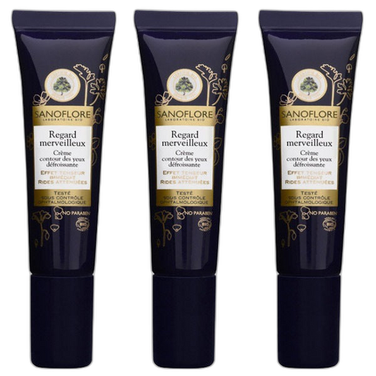 【Sanoflore】Regard Merveilleux 15 mL <0.5 fl oz> Ensemble de 3 pièces