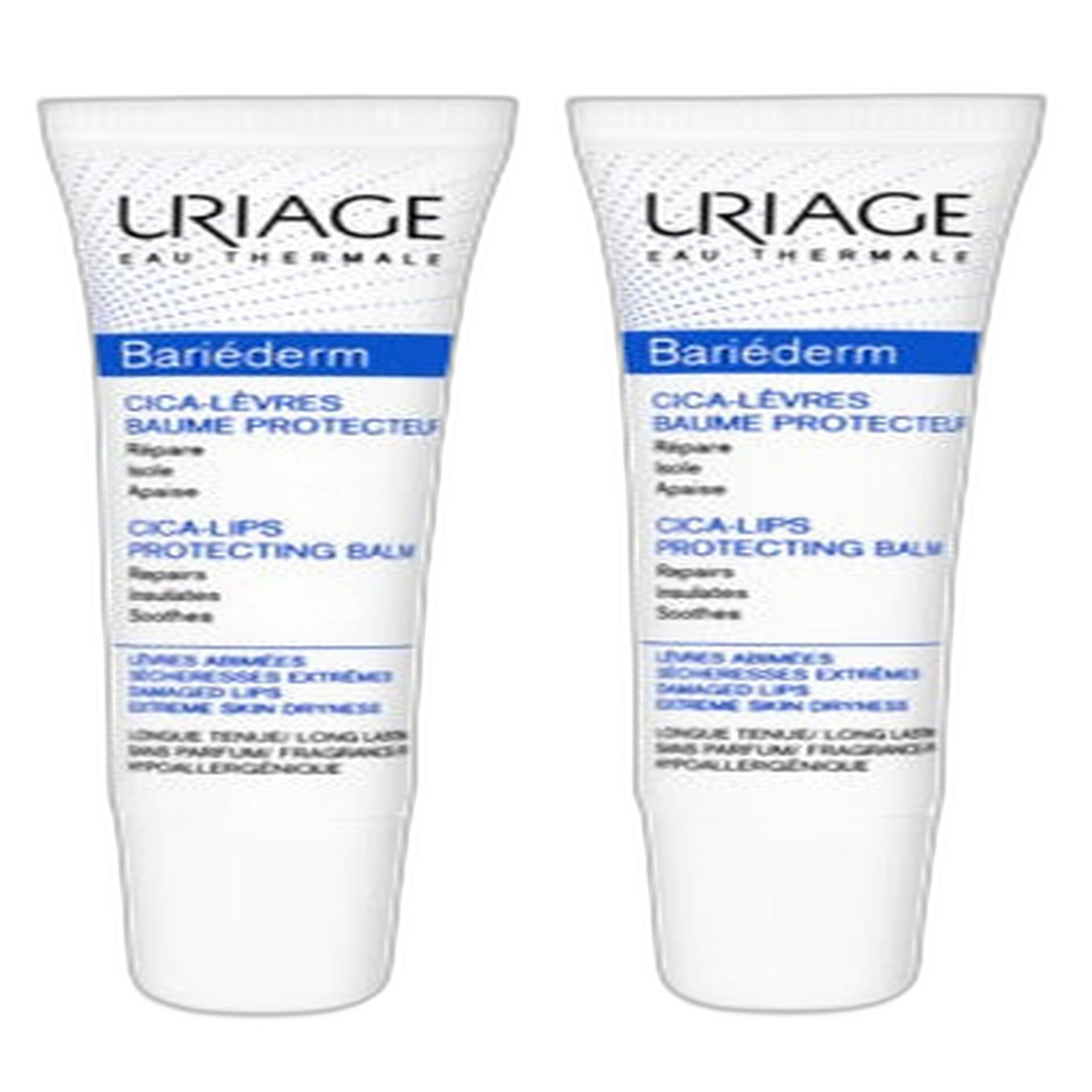 【Uriage】Bariéderm CICA 唇膏 15 mL <0.5 fl oz> 2件組合