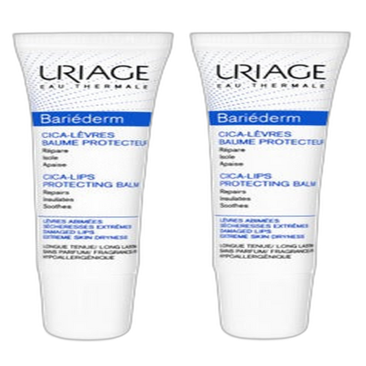 【Uriage】Bariéderm Cica-Lèvres 15 mL <0.5 fl oz> 2 pièces Set