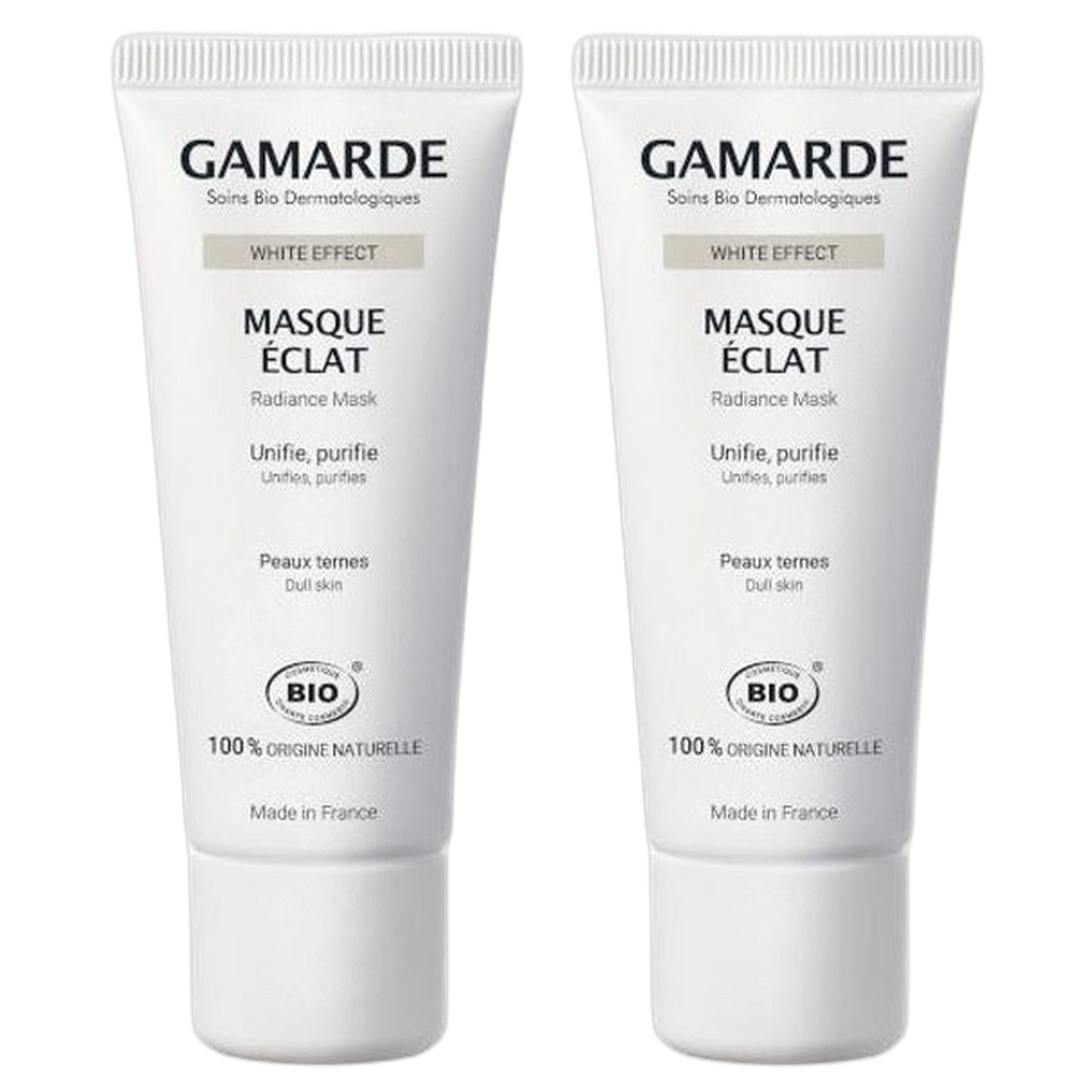 【GAMARDE】WHITE EFFECT MASQUE ECLAT 40ml <1.4 fl oz> 2pc
