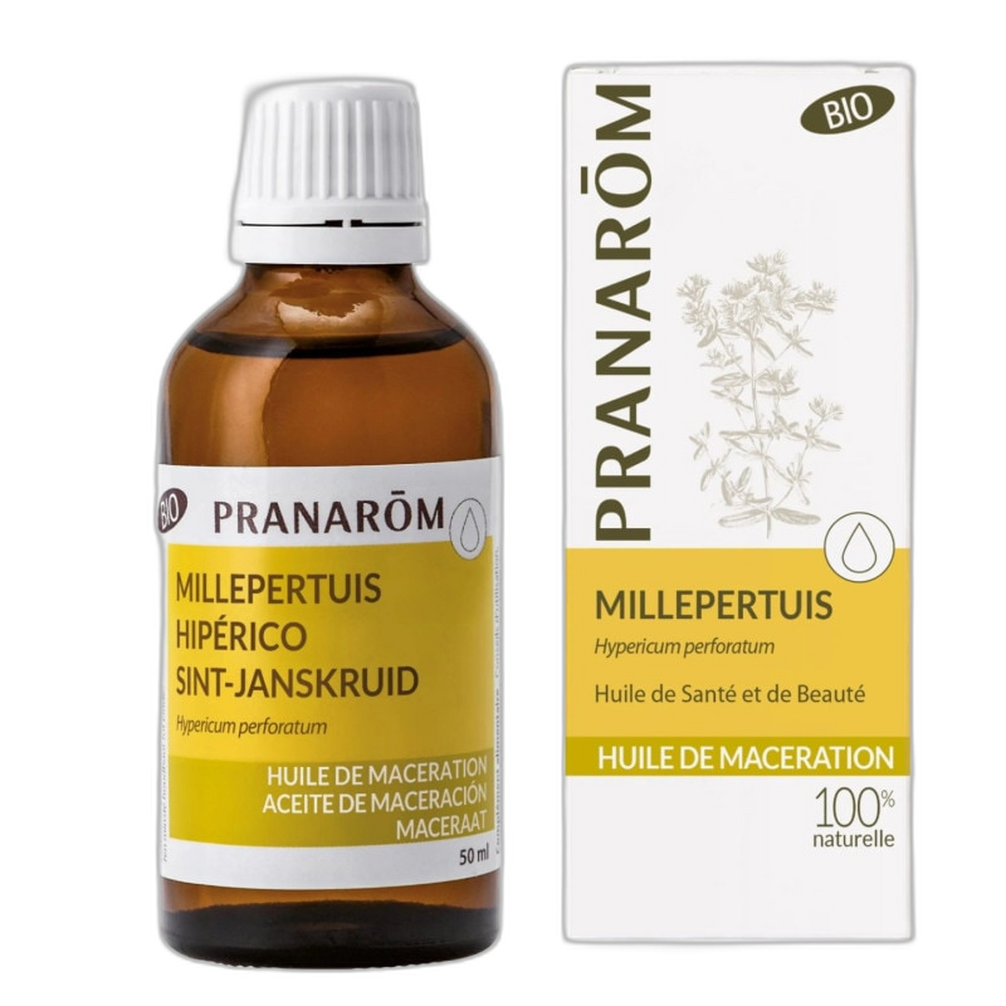 【Pranarôm】有機聖約翰草植物油 50 mL <1.7 fl oz>