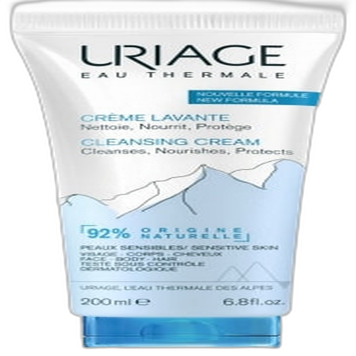 【Uriage】センシティブ＆デリケートスキンクレンジングクリーム 200 mL <6.8 fl oz>