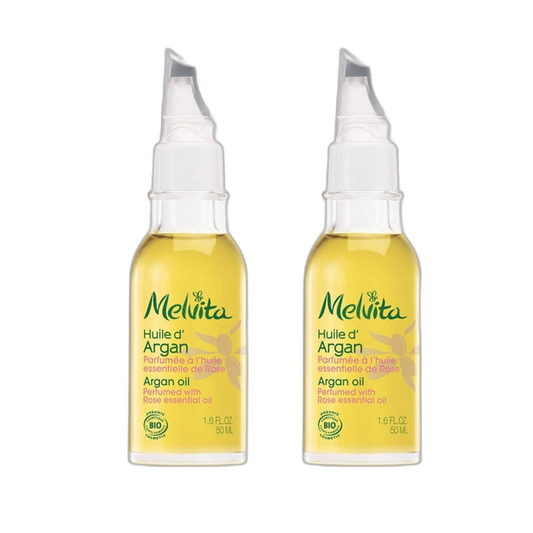 【Melvita】Rose Scented Argan Oil 50 mL <1.7 fl oz> 2pc set