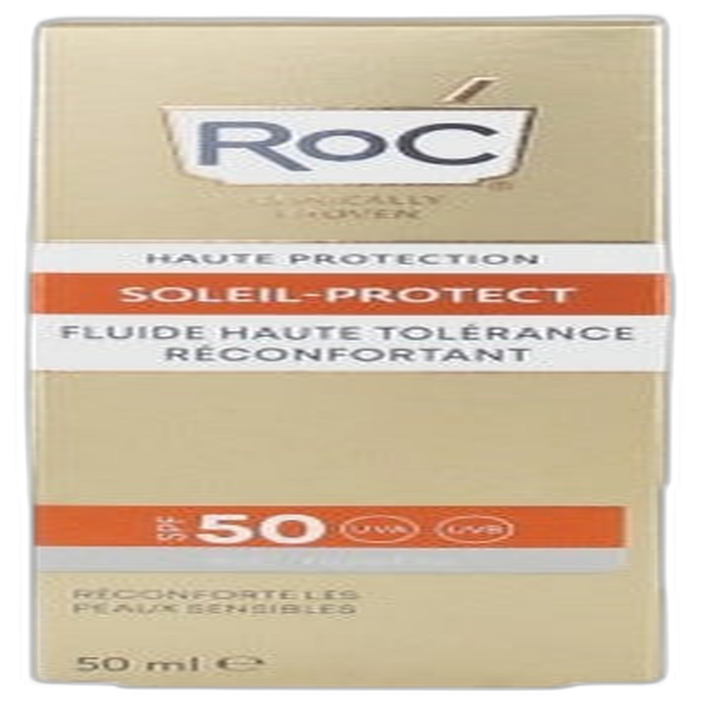 【RoC Skincare】Roc Soleil-Protect High Tolerance Comforting Fluid SPF50 50 mL <1.7 fl oz>