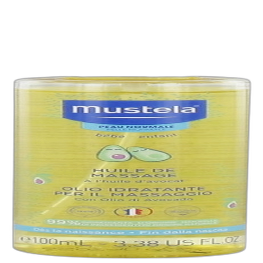 【Mustela】Normal Skin Massage Oil Spray 100 mL <3.4 fl oz>