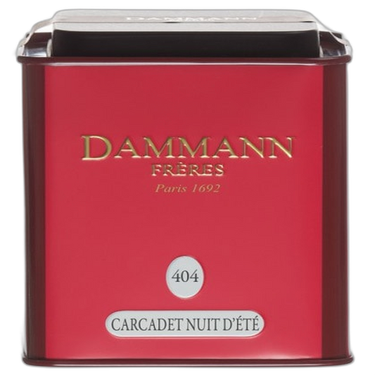 【Dammann Frères】Hibiscus Summer Night N°404 -Metal Box- 100 g <3.53 oz>