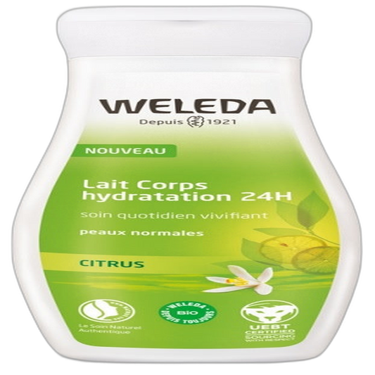 【Weleda】Lait Corporel Hydratant Citrus 200 mL <6.8 fl oz>