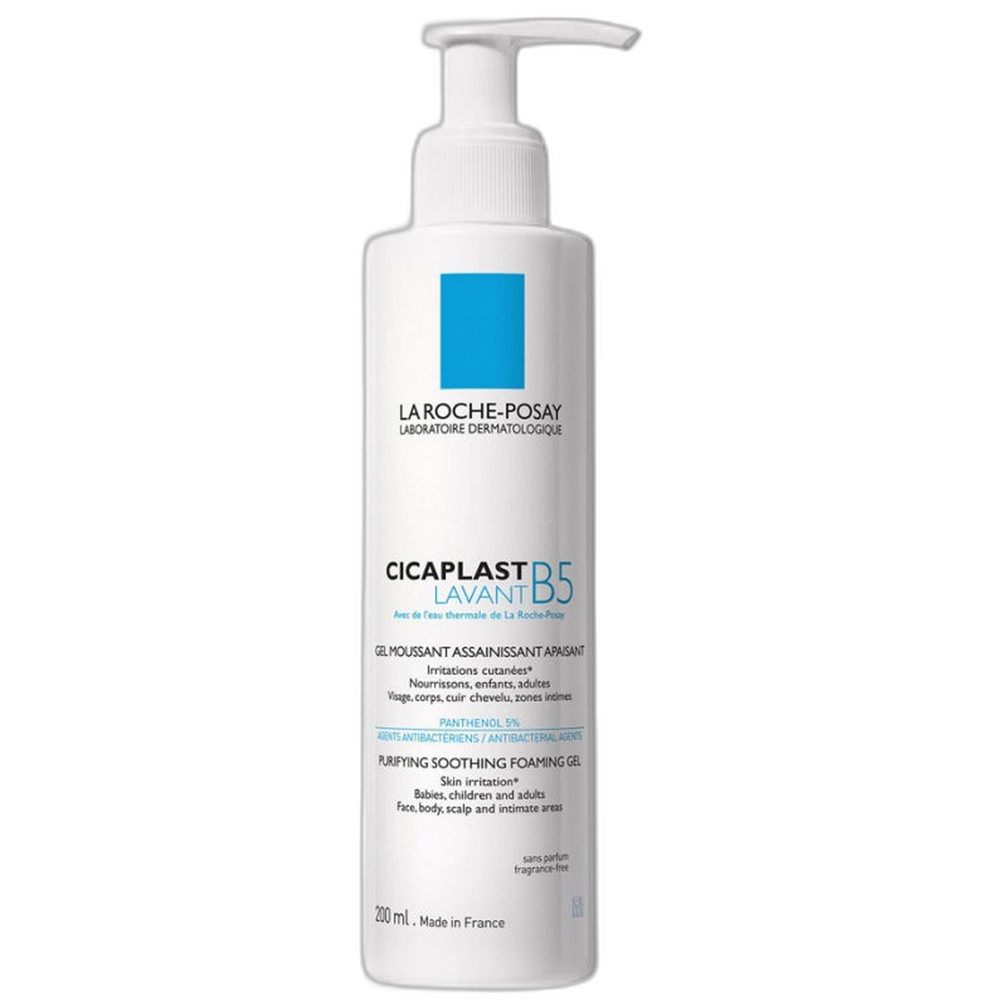 【La Roche-Posay】Cicaplast B5 Cleansing Gel Foaming Purifying Soothing 200 mL <6.8 fl oz>