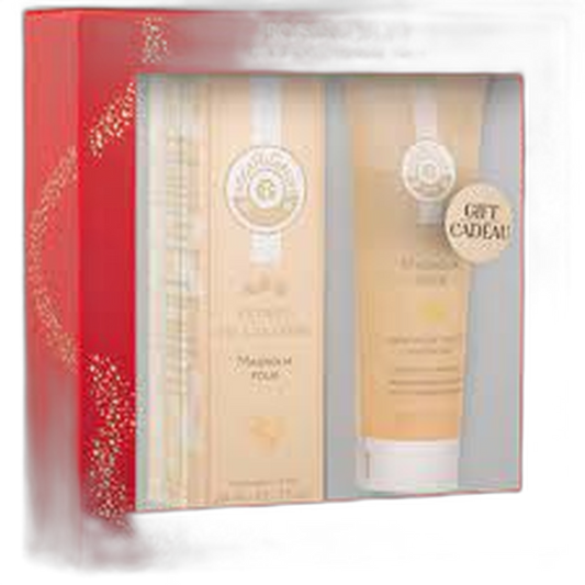 【Roger & Gallet】Magnolia Folie Cologne Extract 30 mL <1.0 fl oz> + Shower Gel 50 mL <1.69 fl oz> Gift Set