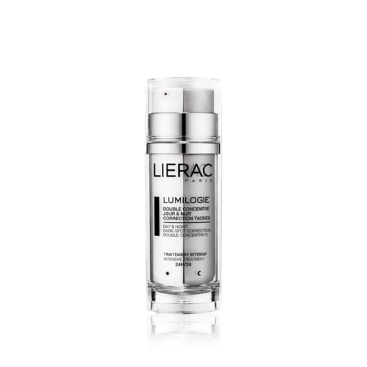 【Lierac】Lumilogie 雙效精華 日夜淡斑修護 2×15 mL <0.5 fl oz>