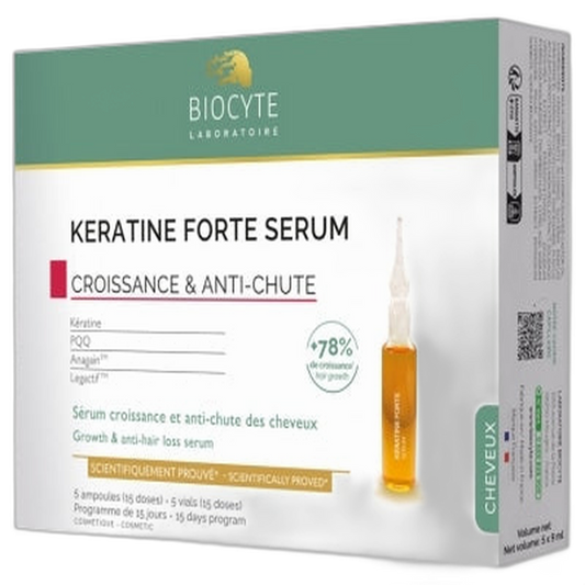 【BIOCYTE】Sérum Kératine Forte 9 mL <0.30 fl oz> 5 pièces Set