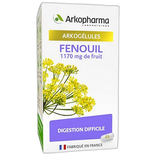 【Arkopharma】Arkogelules Fennel 45 Capsules