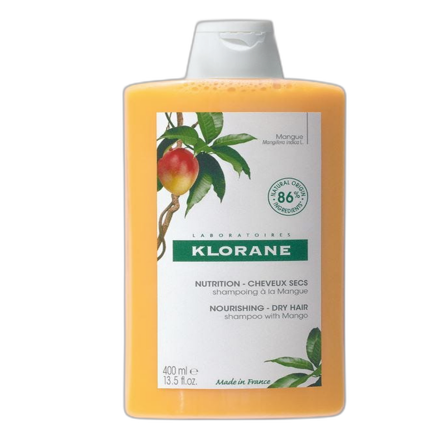 【Klorane】Shampoing Mangue Datte 400 mL <13.5 fl oz>