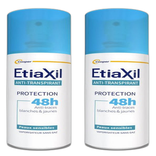【Etiaxil】48H Gas-Free Anti-Perspirant Spray Deodorant 100 mL <3.4 fl oz> 2pc set