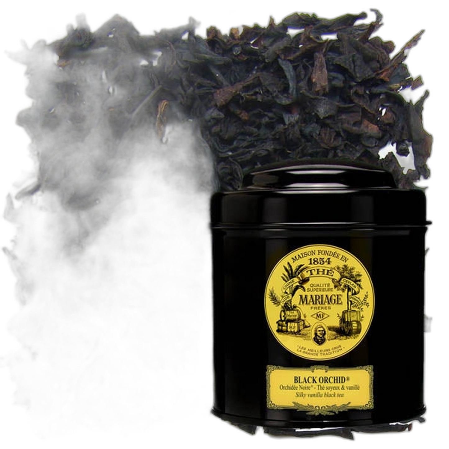 【Mariage Frères】Black Orchid - Metal Box - 100 g <3.53 oz>