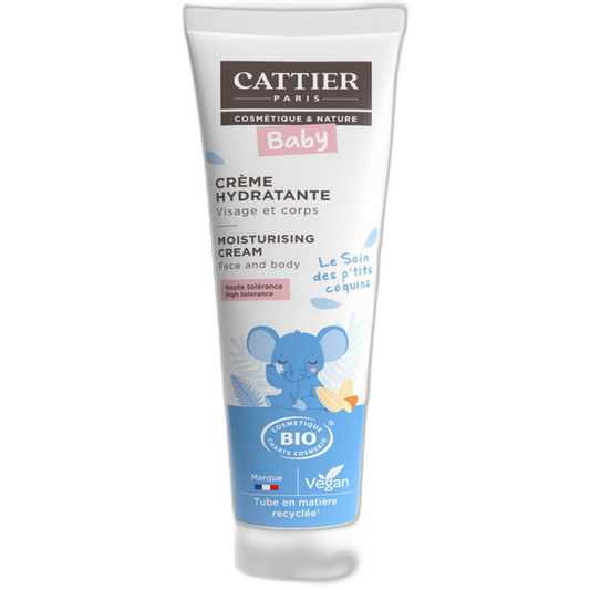 【Cattier】Bébé Moisturizing Cream 100 mL <3.4 fl oz>