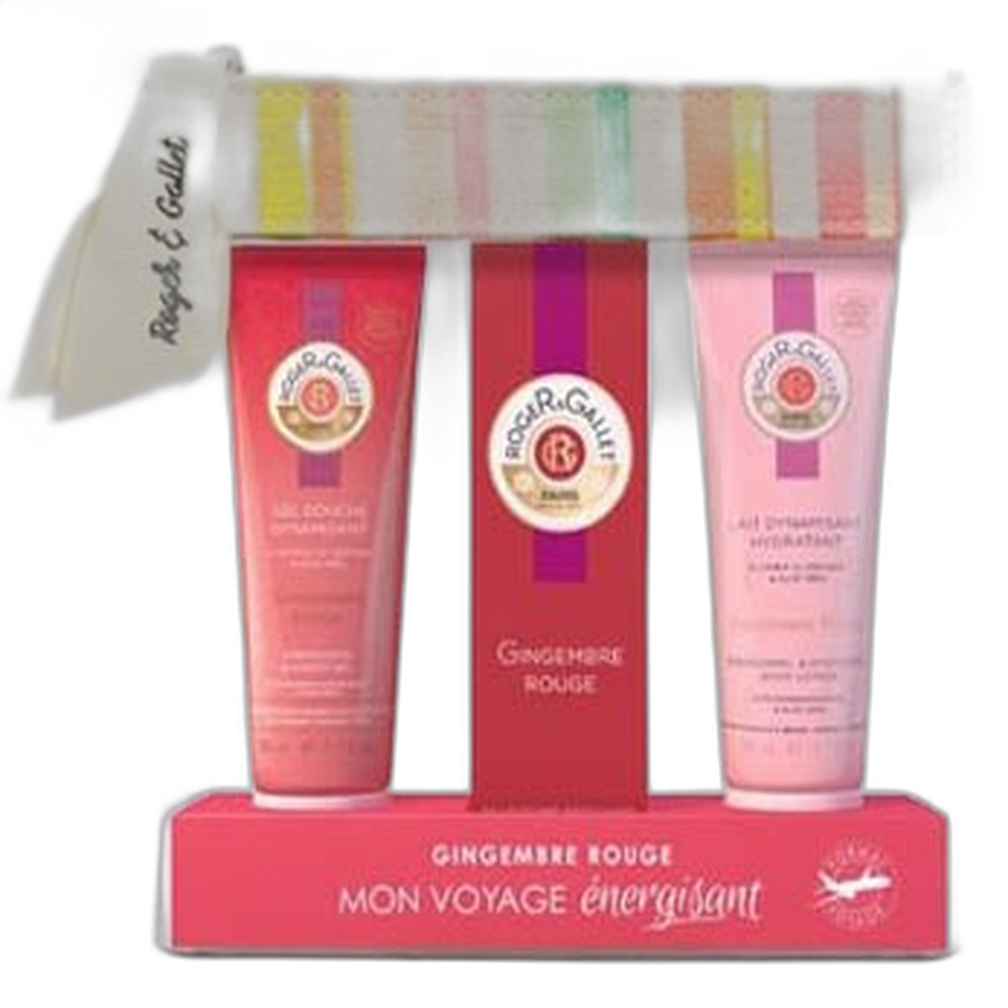 【Roger & Gallet】Mon Voyage Gourmand Gingembre Rouge Ensemble de 3 pièces