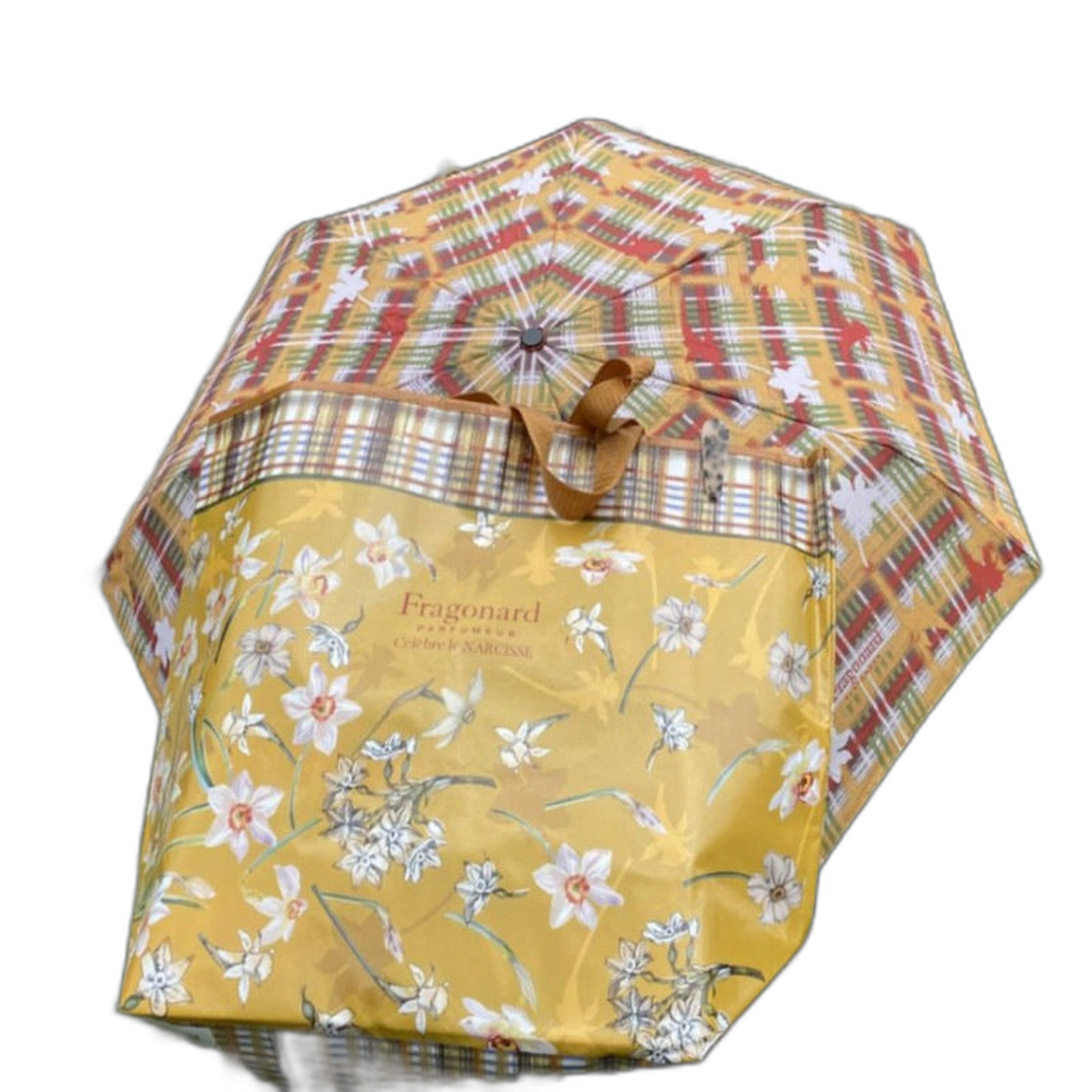 【Fragonard】Sac de Shopping Vinyl 55 × 43 cm + Parapluie Pliant (Ensemble)