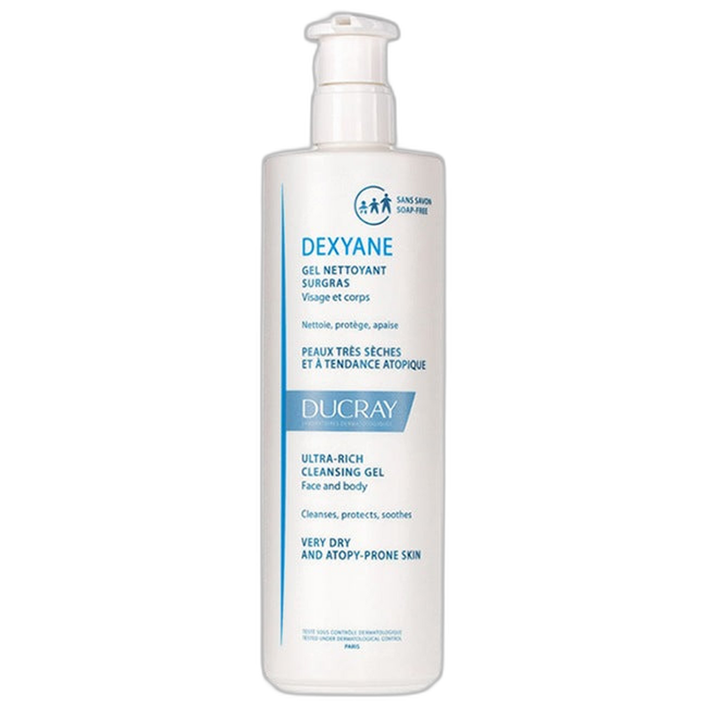 【Ducray】Gel Nettoyant Dexyane Surgras 400 mL <13.5 fl oz>
