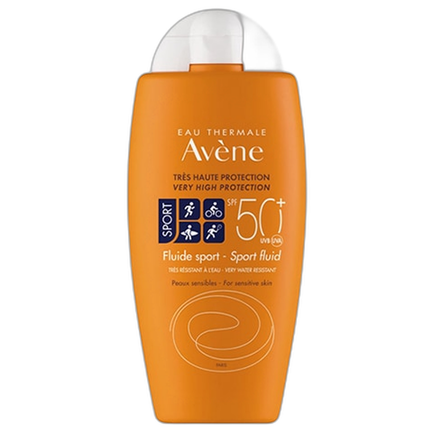 【Avène】无香型运动防晒液 SPF50+ 100 mL <3.4 fl oz>