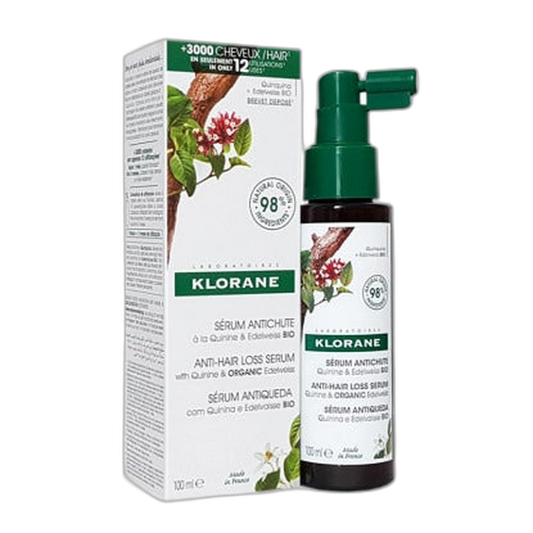 【Klorane】Sérum Anti-Chute de Cheveux Quinine et Edelweiss 100 mL <3.38 fl oz>
