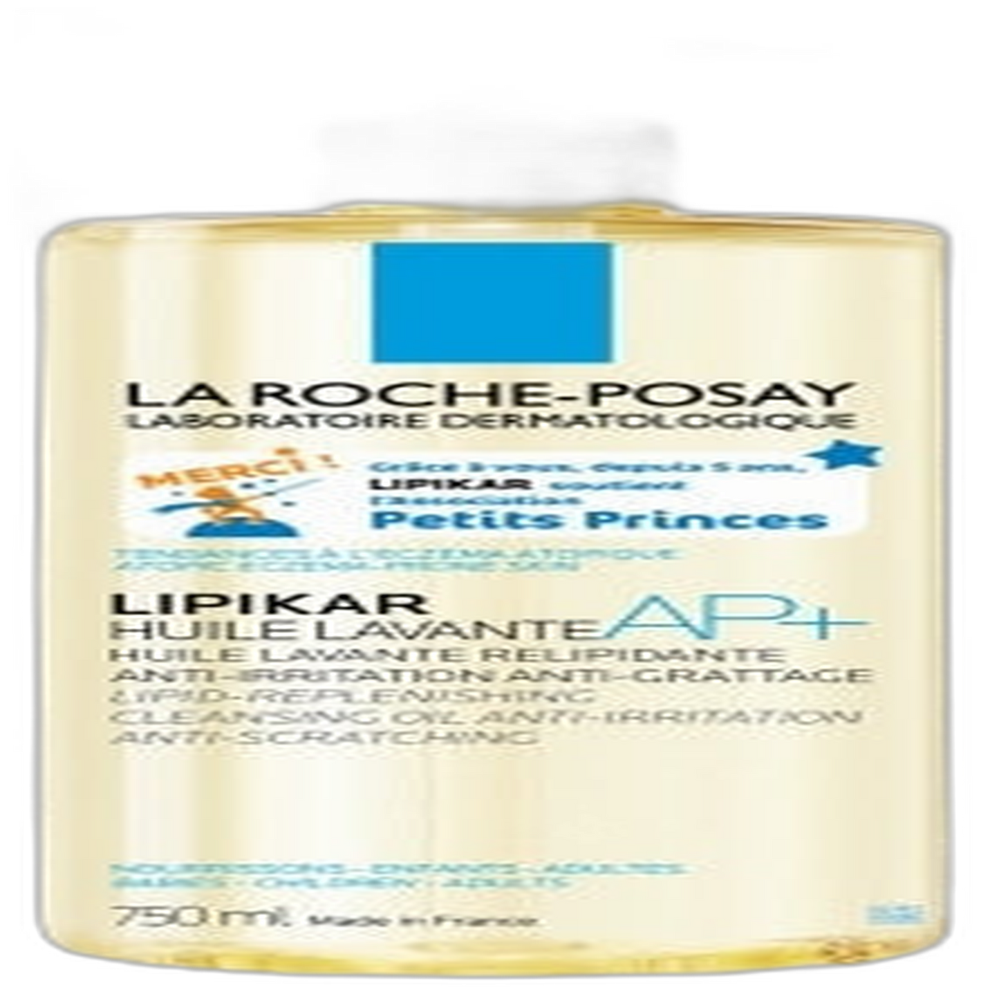 【La Roche-Posay】Huile de Nettoyage Relipidante Lipikar AP+ 750 mL <25.36 fl oz>