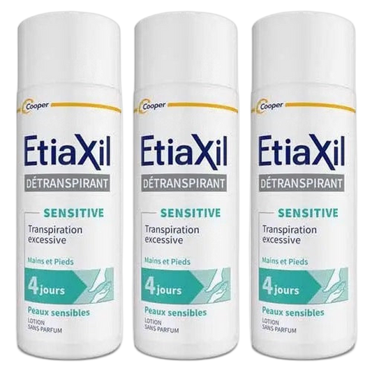 【Etiaxil】TRAITEMENT DETRANSPIRANT LOTION MAINS ET PIEDS PEUX SENSIBLES PEUX SENSIBLES 100ml <3.4 fl oz> 3pc