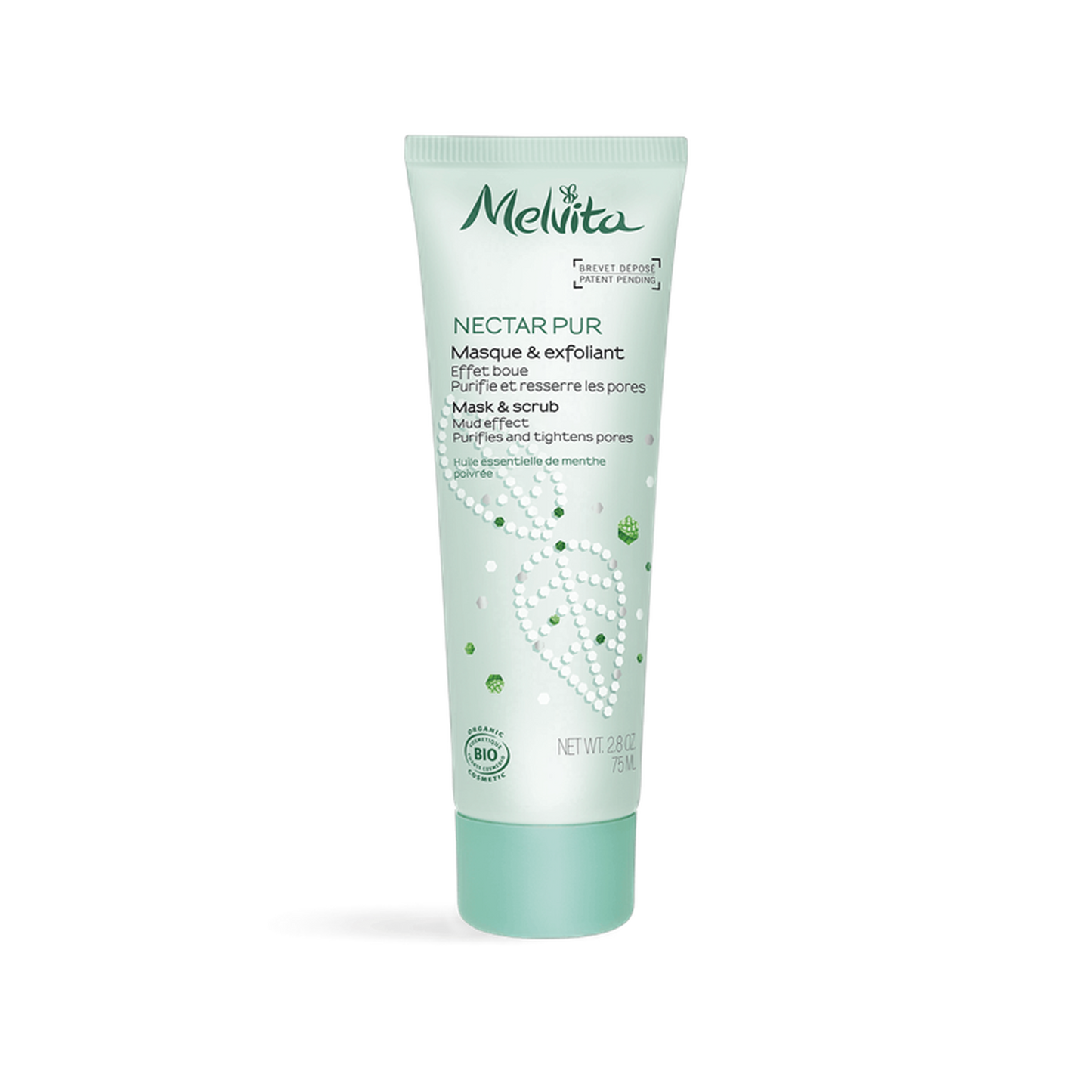 【Melvita】花蜜純淨面膜與去角質霜 75 mL <2.5 fl oz>