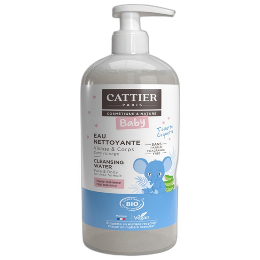 【Cattier】Bébé Micellar Cleansing Water 500 mL <16.9 fl oz>