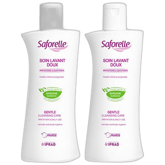 【Saforelle】Gentle Cleansing Care 250 mL <8.5 fl oz> 2pc set