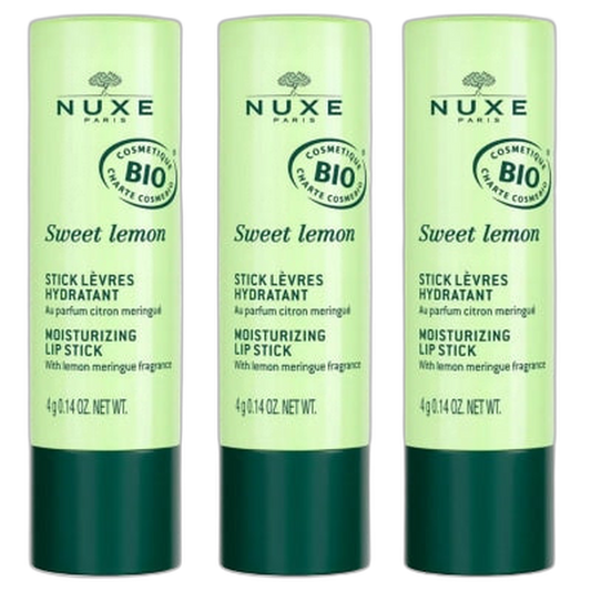 【NUXE】Nux Sweet Lemon Lip Stick 4 g <0.14 oz> 3pc Set