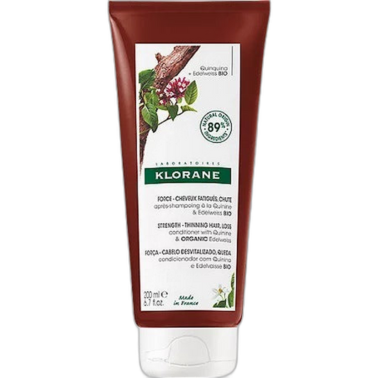 【Klorane】Après-shampooing Fortifiant Quinine Edelweiss 200 mL <6.8 fl oz>
