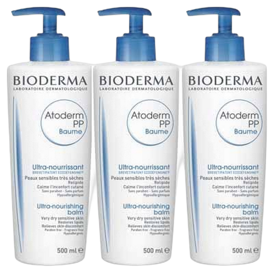 【BIODERMA】 ATODERM PP BAUME 500mL <16.9 fl oz> 3pc