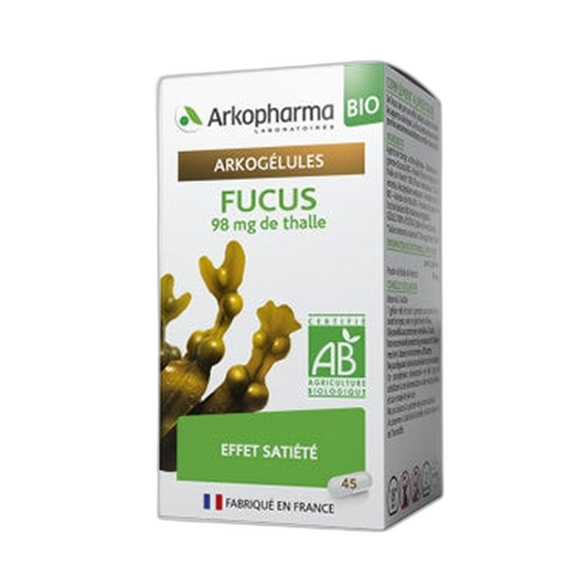【Arkopharma】Arkogelules Fucus Satiety Effect 45 Capsules